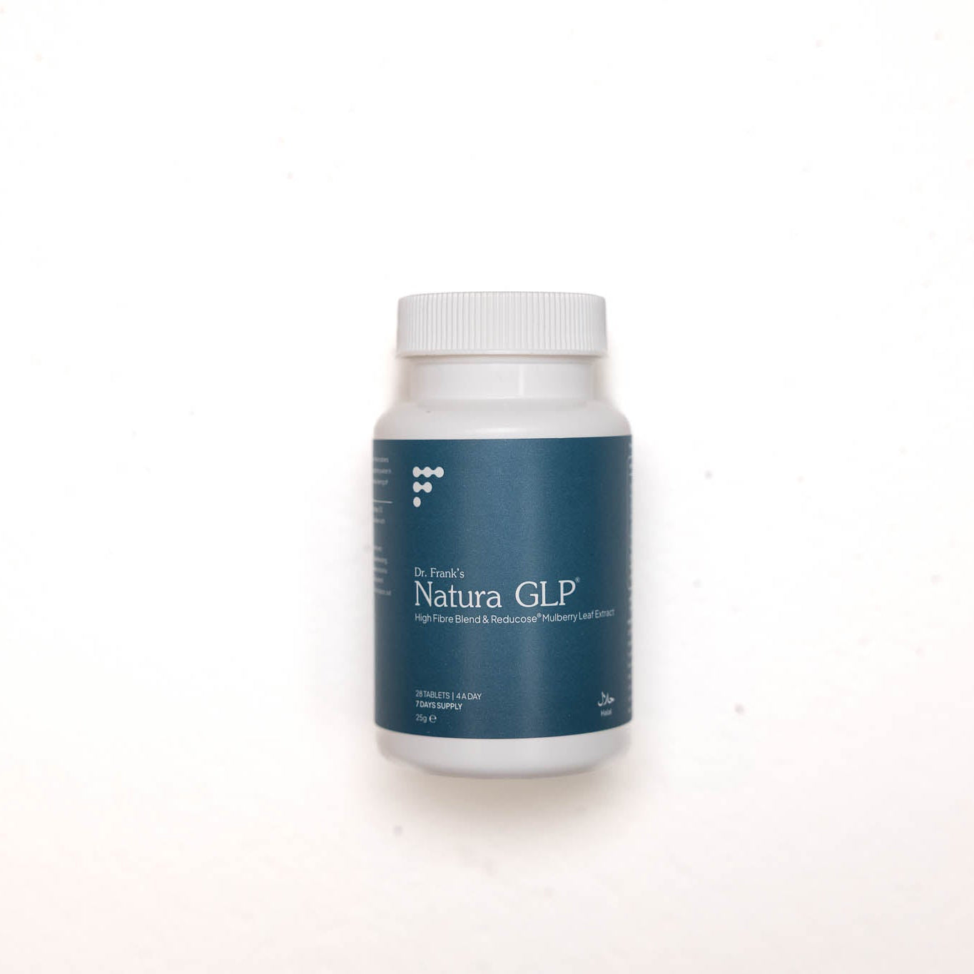 Natura GLP supplement bottle on a white background